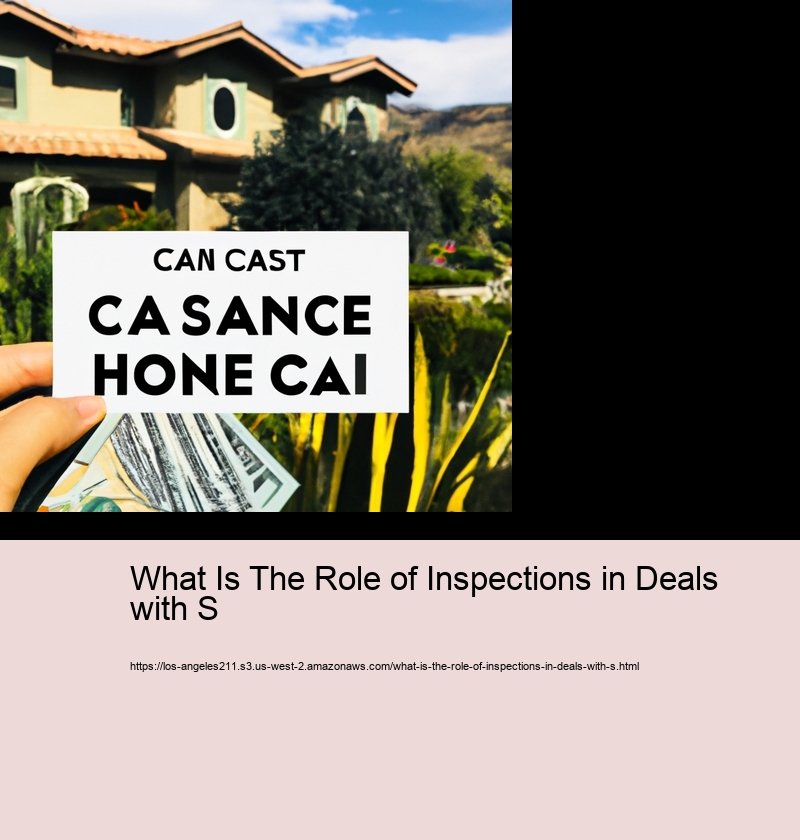 What Is The Role of Inspections in Deals with S